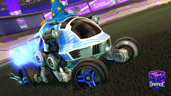 A Rocket League car design from gog6064