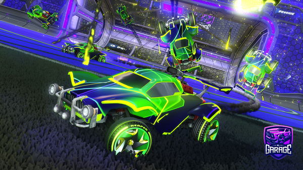 A Rocket League car design from ToritoFern