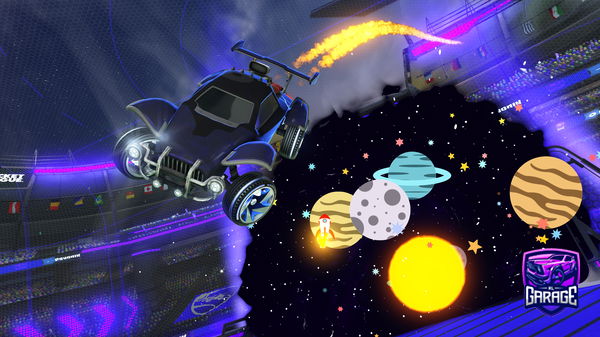 A Rocket League car design from 10137