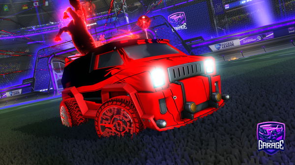 A Rocket League car design from PleaseGetGoodAtTheGame