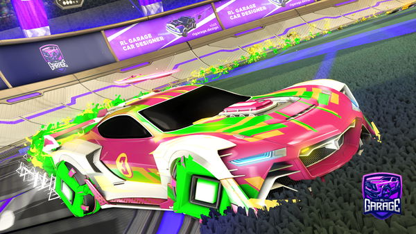 A Rocket League car design from DeathCrafter