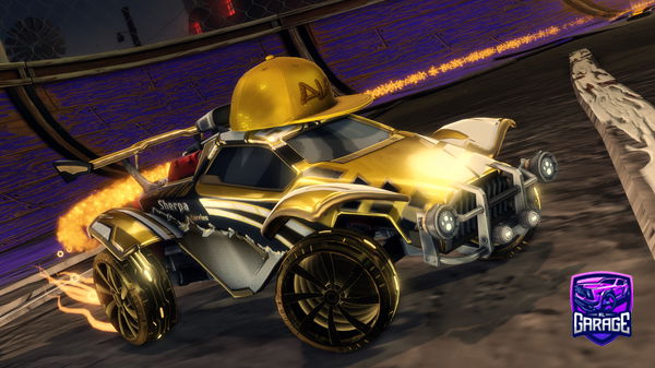 A Rocket League car design from Not_Renegade