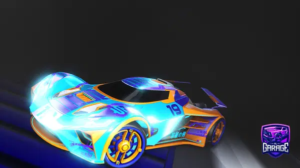A Rocket League car design from MrRogers143