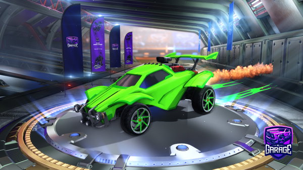 A Rocket League car design from Jdjdjdvgfd