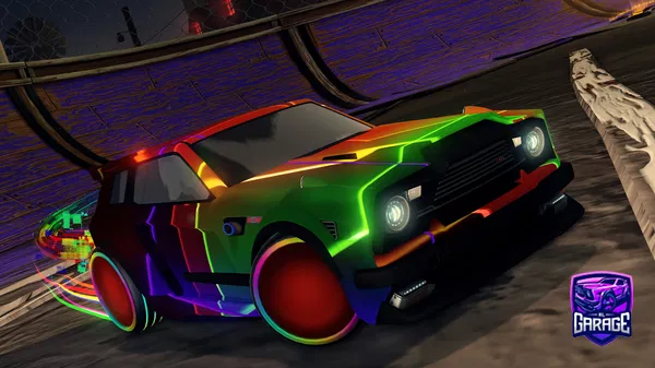 A Rocket League car design from Hg11
