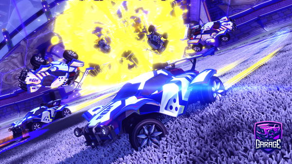 A Rocket League car design from Chugarson