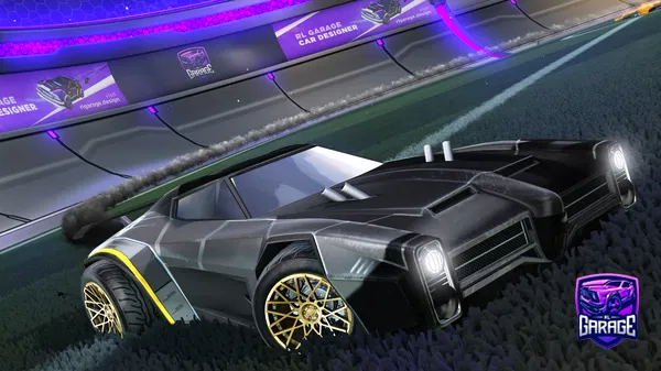 A Rocket League car design from Holdmylauchyt