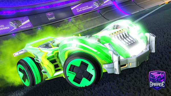 A Rocket League car design from dangerduck