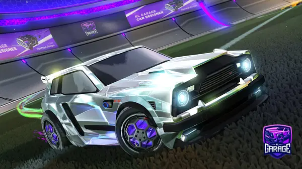 A Rocket League car design from BtoXXX