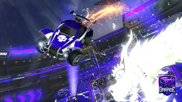 A Rocket League car design from rombot22