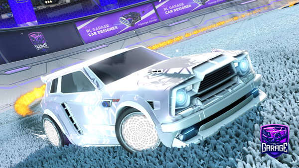 A Rocket League car design from Doudze_1806