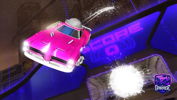 A Rocket League car design from TTVFANTAS