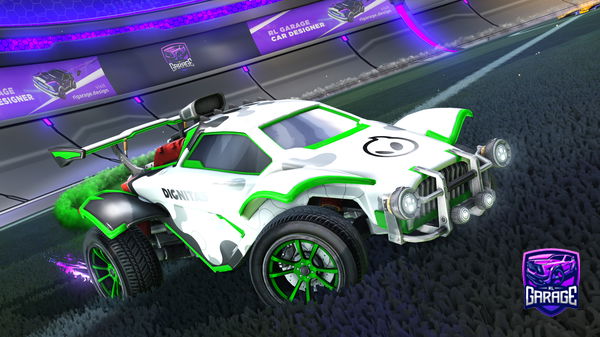 A Rocket League car design from Mclovinx