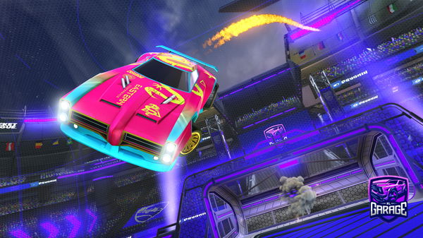 A Rocket League car design from Evdr11