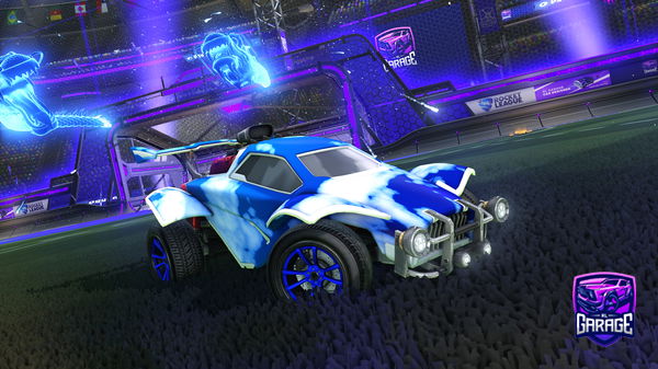 A Rocket League car design from SpyroGX