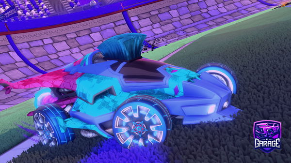 A Rocket League car design from smxdgee99