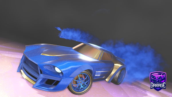 A Rocket League car design from MrRogers143