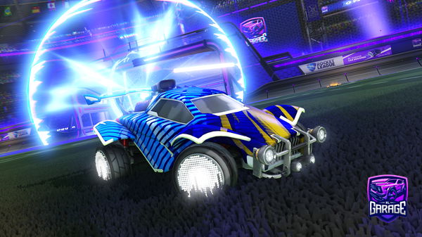 A Rocket League car design from Mc_FLY7996