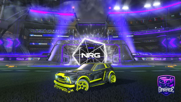 A Rocket League car design from KreepyKrowley