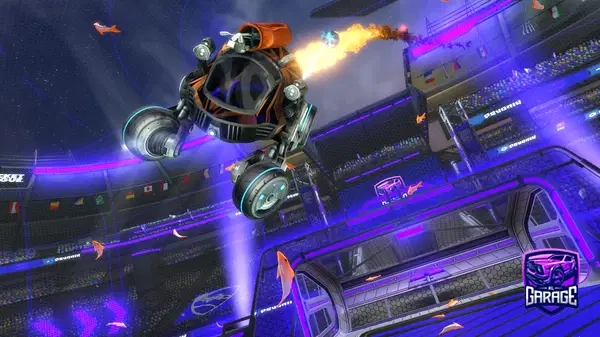 A Rocket League car design from DaBlueprintBoi