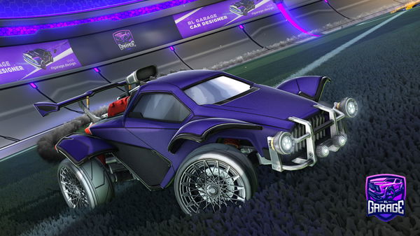 A Rocket League car design from boosted497