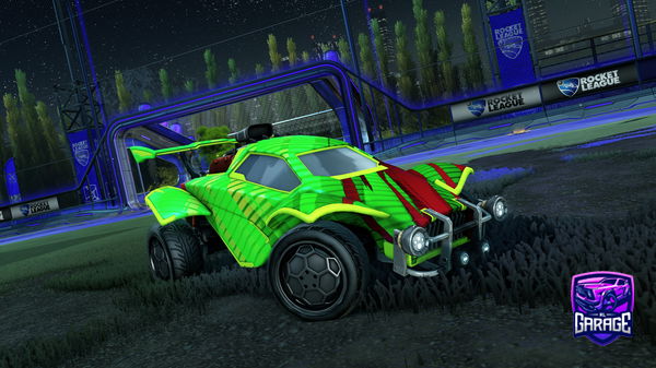 A Rocket League car design from trhm201111