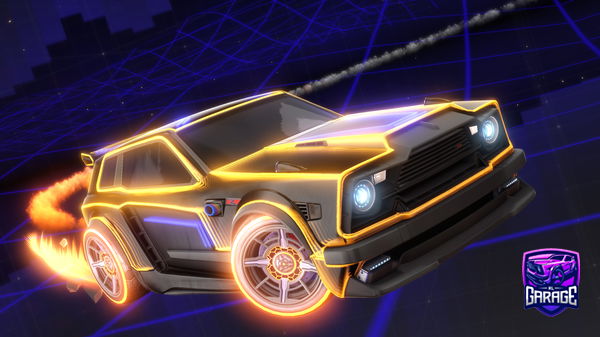 A Rocket League car design from Killerpr9
