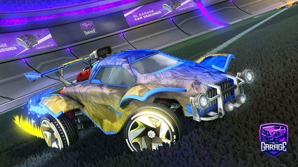 A Rocket League car design from Jalapeno_Boy7