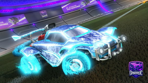 A Rocket League car design from Pup_Gaming