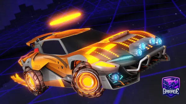 A Rocket League car design from D3VH