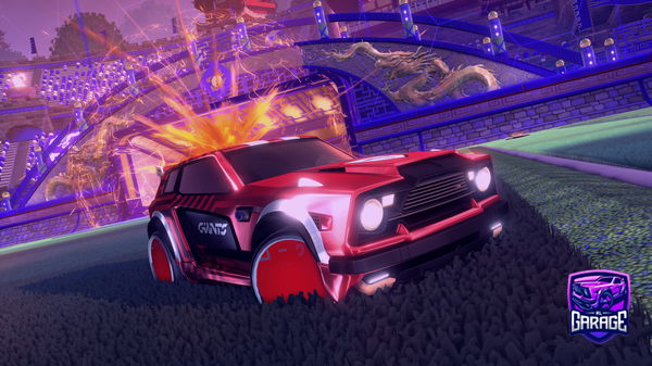 A Rocket League car design from babayoman