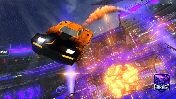 A Rocket League car design from koldfreg