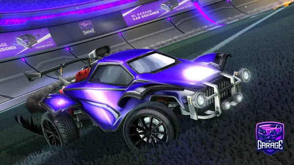 A Rocket League car design from dargon2147