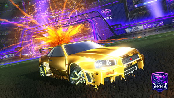 A Rocket League car design from HEADSHOTLEGEND9