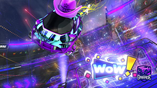 A Rocket League car design from hockham2011