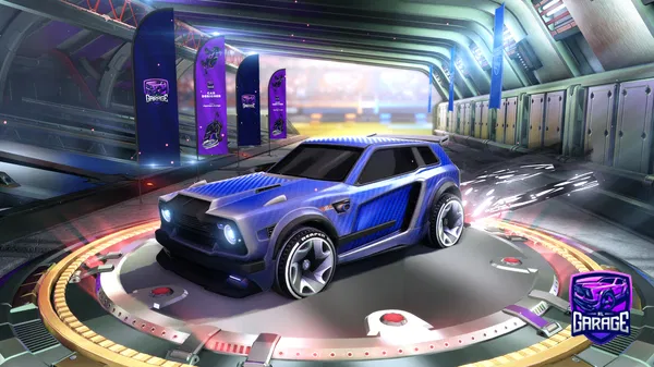 A Rocket League car design from ScaryCarey18