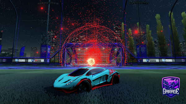 A Rocket League car design from Zr4me