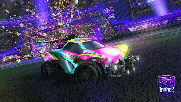 A Rocket League car design from Sweaty_Cardesigns