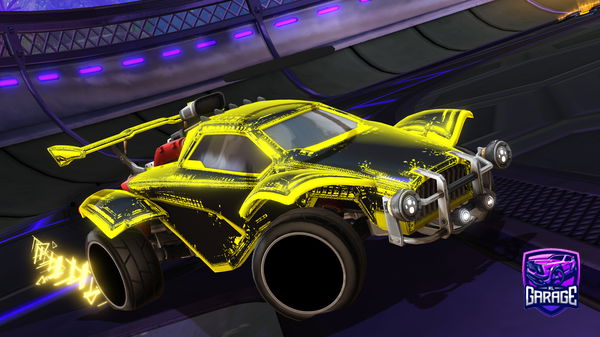 A Rocket League car design from ASH_FLAMES