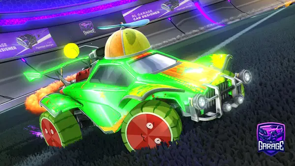 A Rocket League car design from Daffy_duck