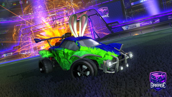 A Rocket League car design from Whalef7