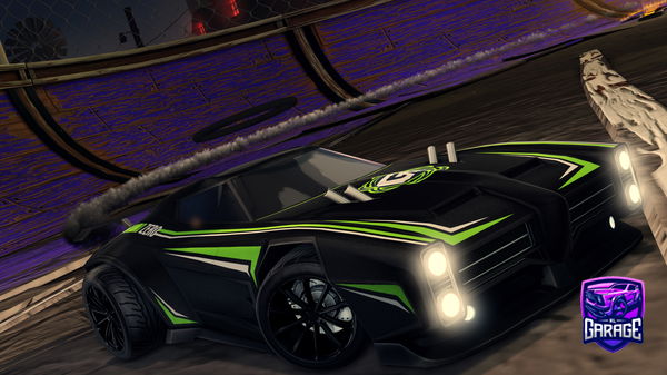 A Rocket League car design from MiloPlaysRumble