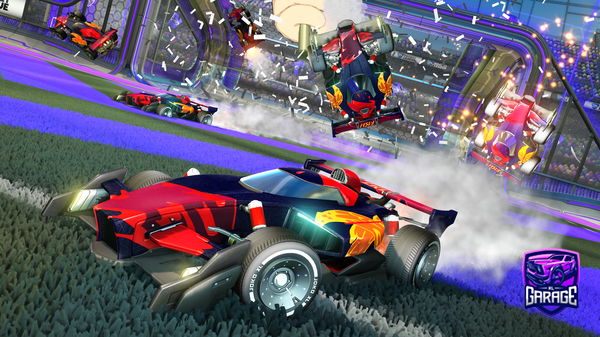 A Rocket League car design from Noxalymph