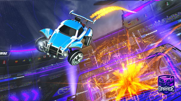 A Rocket League car design from Exotic_Deejay