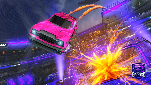 A Rocket League car design from And9090
