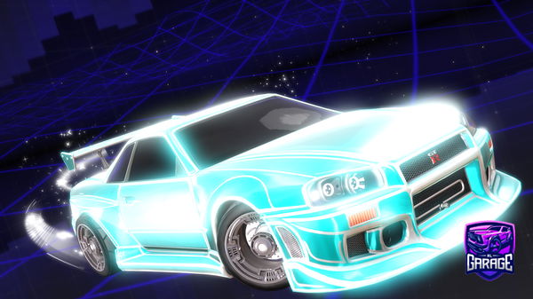 A Rocket League car design from X_ii007