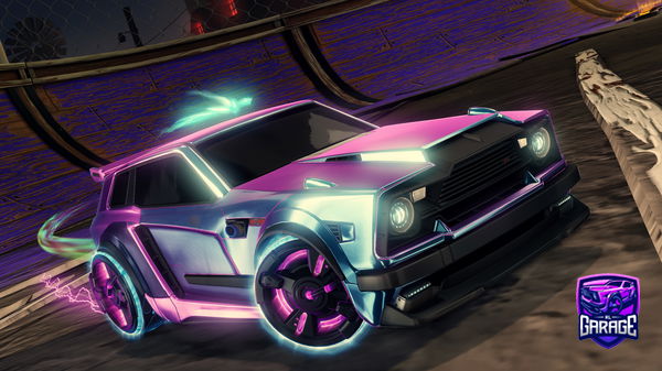 A Rocket League car design from strictlybev