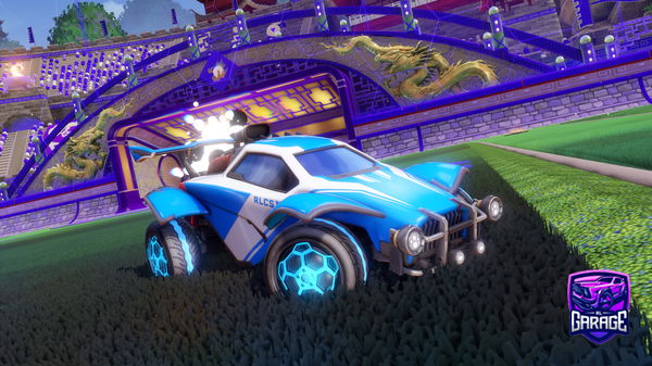 A Rocket League car design from LegendLucasYT