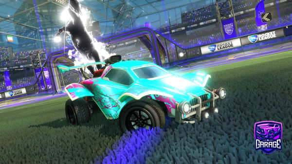 A Rocket League car design from rl_galaxy