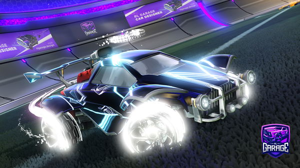 A Rocket League car design from WhatTheROCKETY